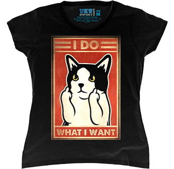 I Do What I Want Cat