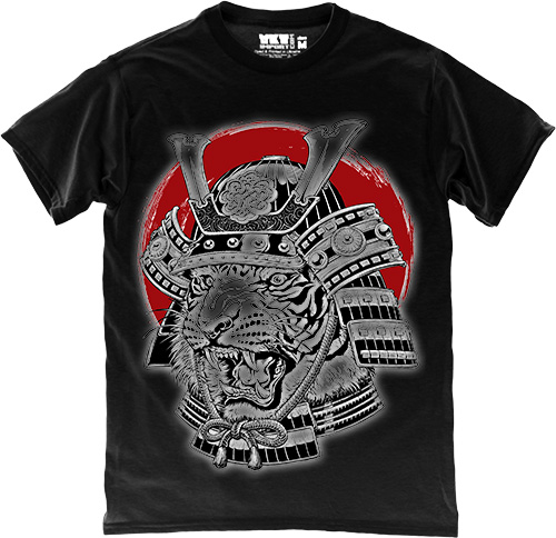  - Tiger Samurai in Black