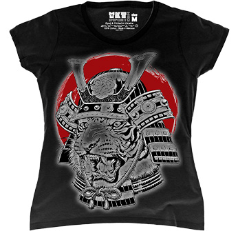 Tiger Samurai in Black