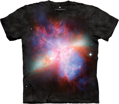 Футболка The Mountain - Starburst Galaxy Messier 82