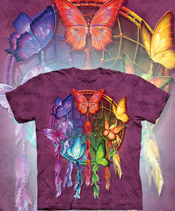 Футболка The Mountain - Rainbow Butterfly Dreamcatcher