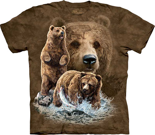 Футболка The Mountain - Find 10 Brown Bears