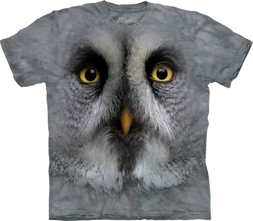 Футболка The Mountain - Great Grey Owl Face
