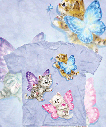 Футболка The Mountain - Butterfly Kitten Fairies - Котята