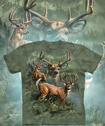 Футболка The Mountain - Deer Collage