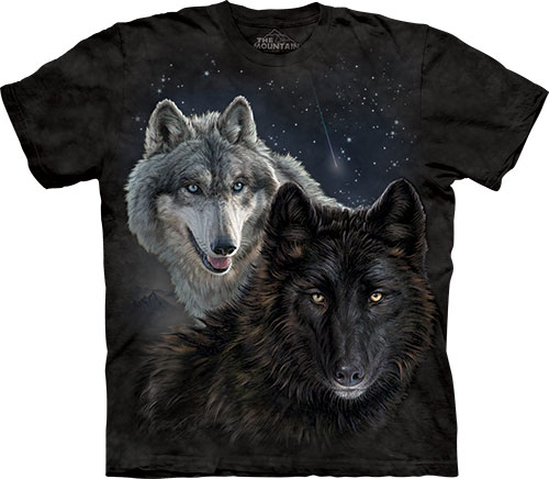 Футболка The Mountain - Star Wolves - Волк