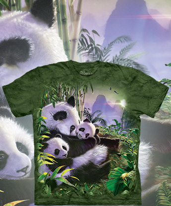 Футболка The Mountain - Panda Cuddles