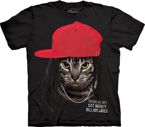 Футболка The Mountain - Cat Money Billionaires - Кошка