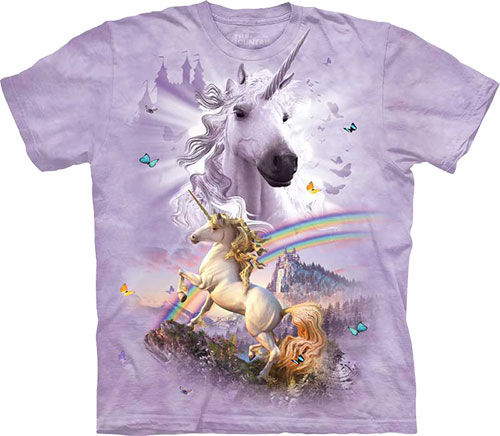 Футболка The Mountain - Double Rainbow Unicorn
