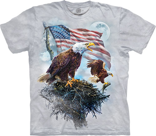  The Mountain - American Eagle Flag