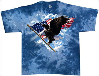 Patriotic Flying Eagle