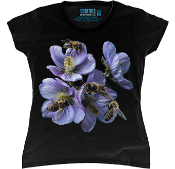 Bees and Flower