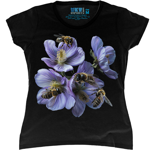   - Bees and Flower
