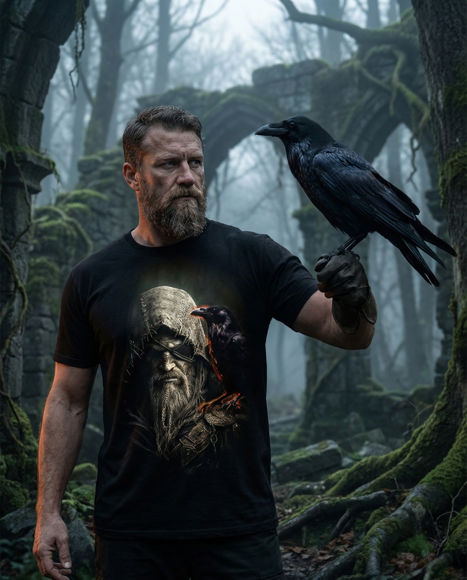 Odin and the Raven