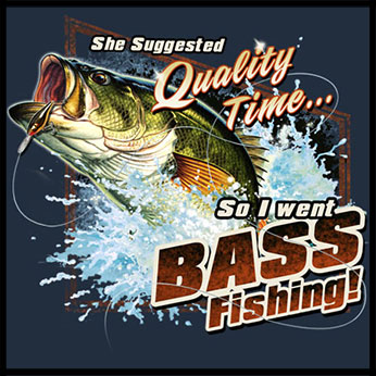 Футболка Buck Wear - Quality Time Bass
