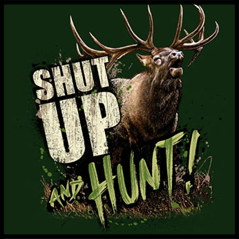 Футболка Buck Wear - Shut Up Elk