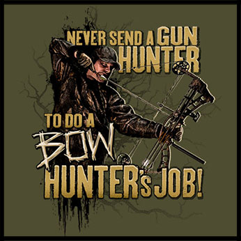 Футболка Buck Wear - Bow Hunters Job