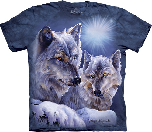 Футболка The Mountain - Equinox Wolves - Волк