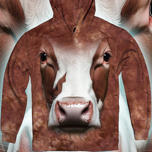 Brown Cow Face