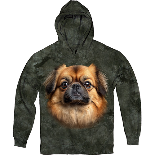  - Pekingese Face Green