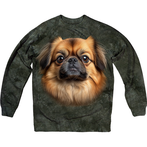  - Pekingese Face Green