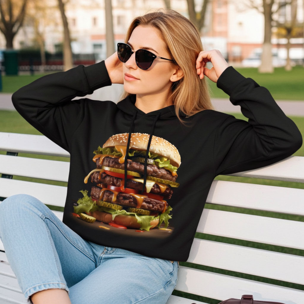  - Burger in Black