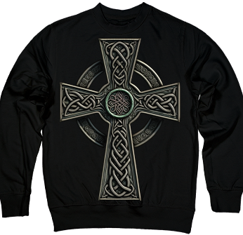 Celtic Cross in Black