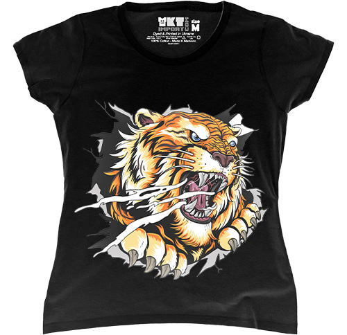   - Angry Tiger in Black