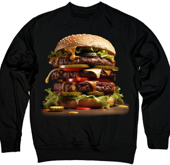  -  Burger in Black