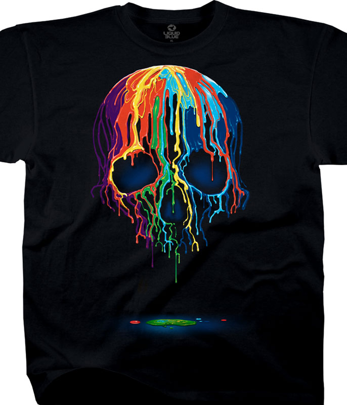 �������� Liquid Blue - Melting Skull