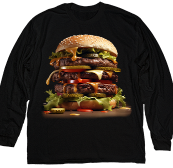 Burger in Black