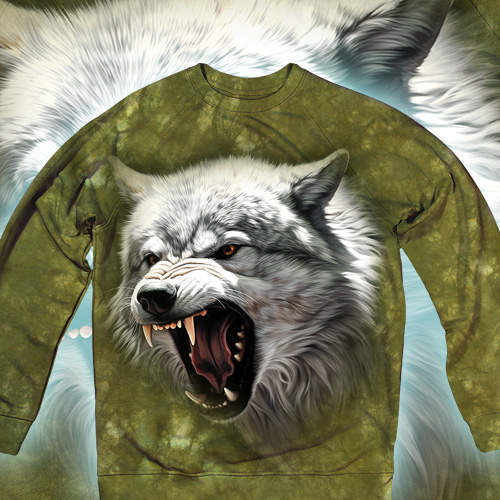 White Wolf Roaring - 