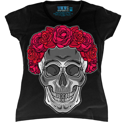   - Romantic Skull in Black