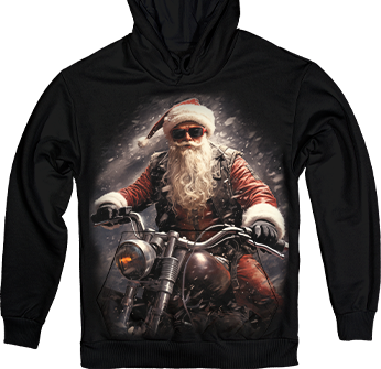 Santa Biker