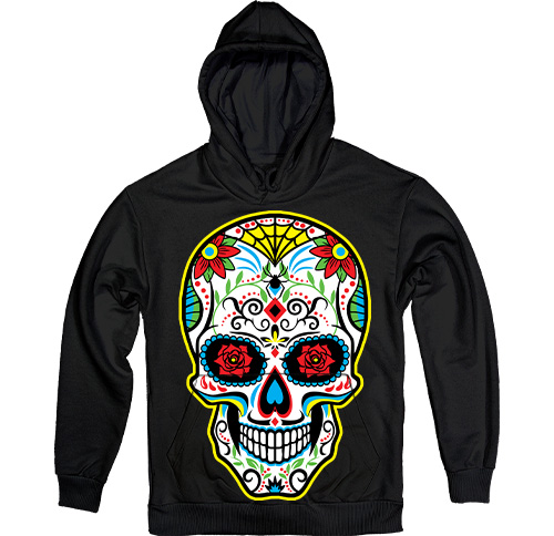  - Mexican Skull in Black