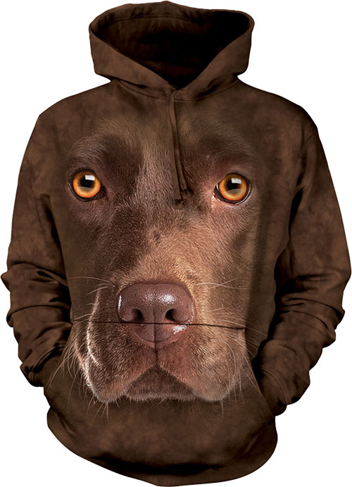   The Mountain - Chocolate Lab Face - 