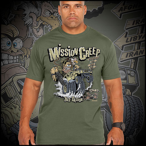 Футболка 7.62 Design - Mission Creep - Military Green