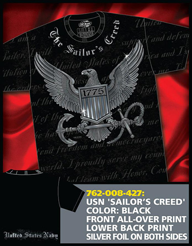 Футболка 7.62 Design - Sailors Creed - Black