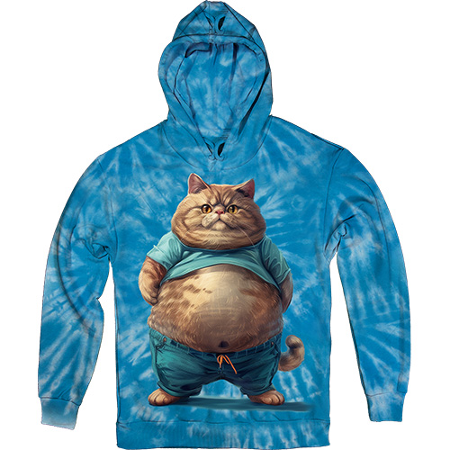  - Fat Cat in Blue