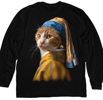 Johannes Vermeer - Cat with a Pearl Earring