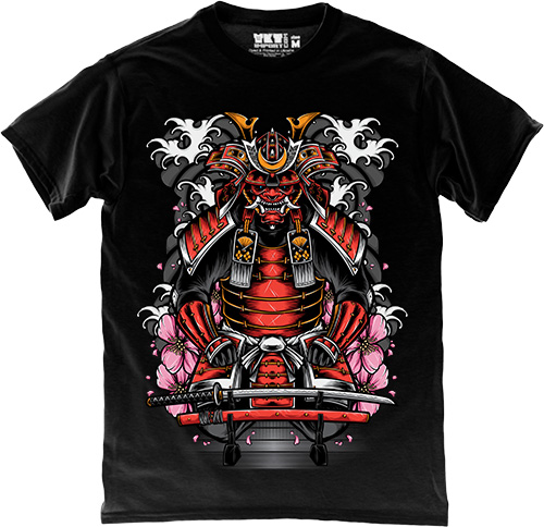  - Red Samurai in Black