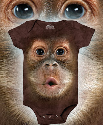 Бодик The Mountain - Big Face Baby Orangutan