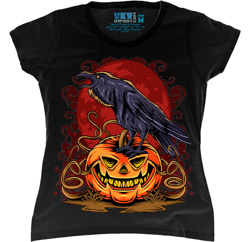   - Halloween Crow in Black
