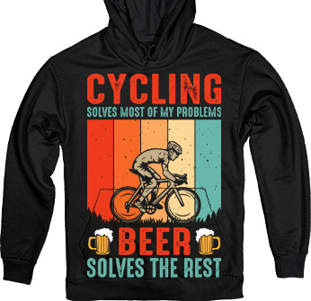 Cycling Beer in Black