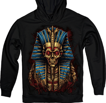 Pharaoh Skull in Black