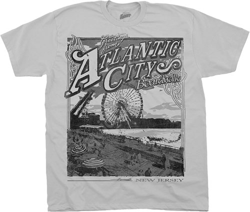 Футболка Liquid Blue - Been There - Athletic T-Shirt - Atlantic City