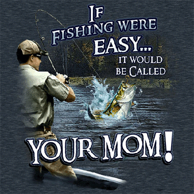 Футболка Buck Wear - Your Mom Fish