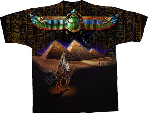 Футболка Liquid Blue - Skulls Black T - Shirt - Egyptian