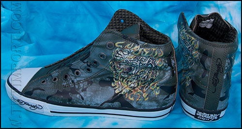 Ed Hardy - Коллекция ВЕСНА 2012 - Кеды мужские - Brooklyn Shoes - Camo