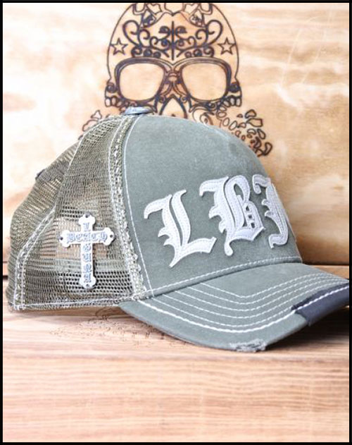 Laguna Beach - Головные Уборы - LBJC Olive Trucker Hat